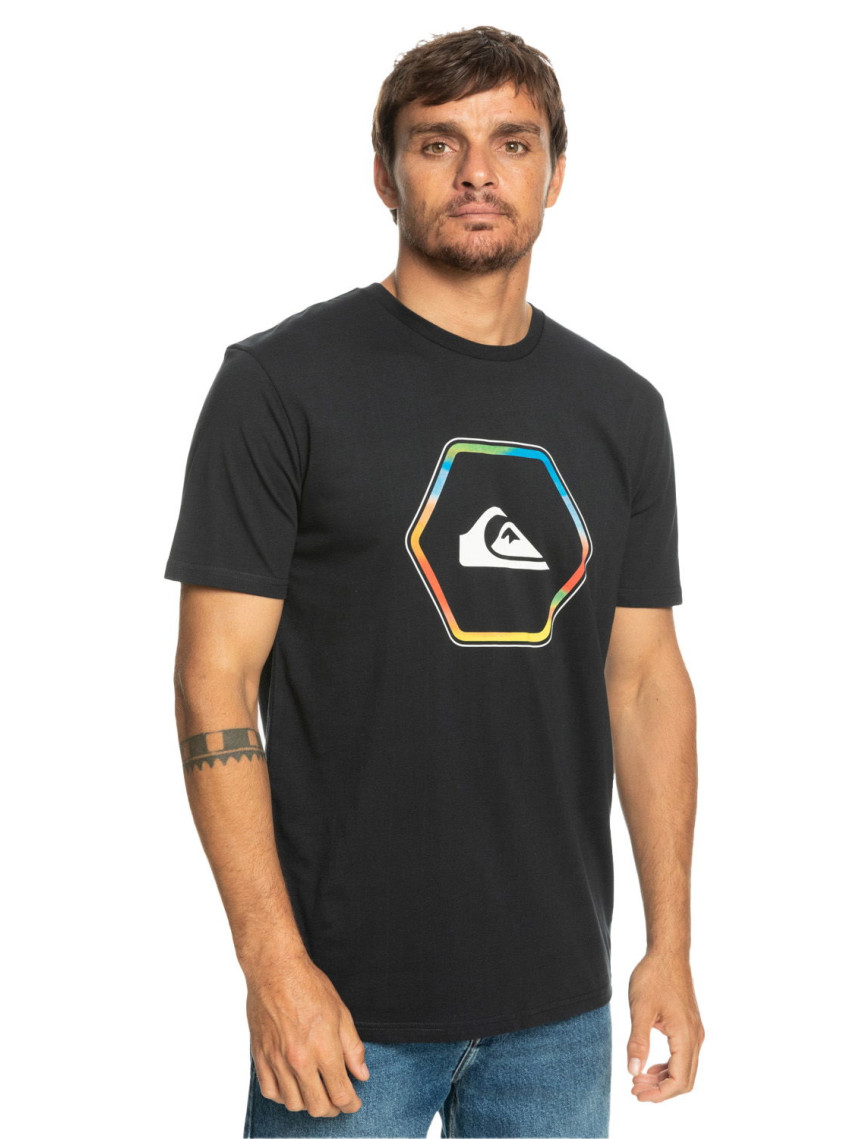 Quiksilver Inshapes Erkek Siyah Tişört Quiksilver Inshapes Erkek Siyah Tişört