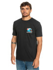 Quiksilver Oceanbed Erkek Siyah Tişört Quiksilver Oceanbed Erkek Siyah Tişört
