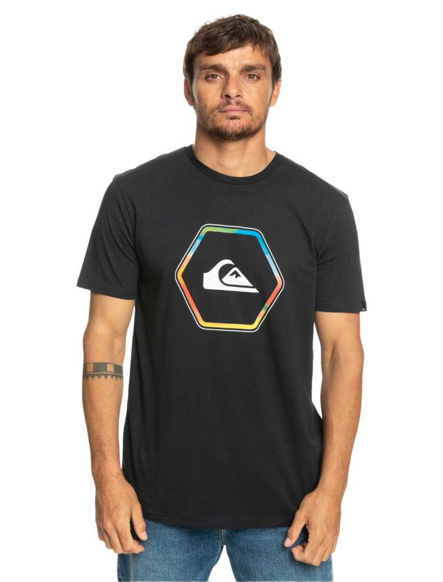 Quiksilver Inshapes Erkek Siyah Tişört Quiksilver Inshapes Erkek Siyah Tişört