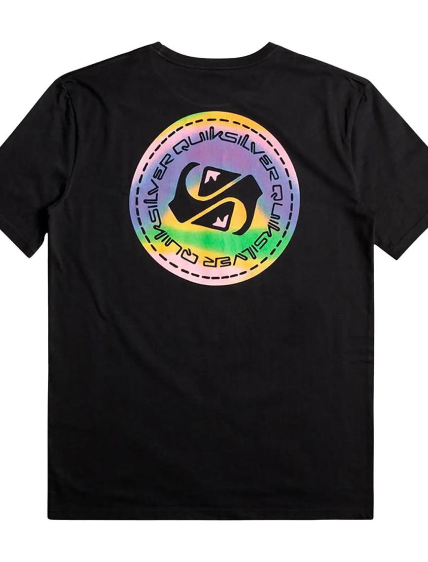 Quiksilver Colourflow Erkek Siyah Tişört Quiksilver Colourflow Erkek Siyah Tişört