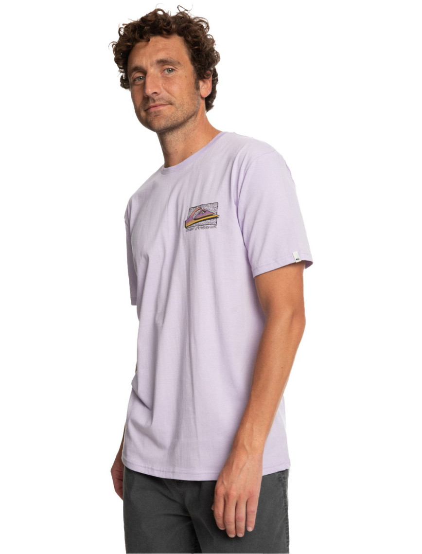 Quiksilver Retrofade Erkek Mor Tişört Quiksilver Retrofade Erkek Mor Tişört