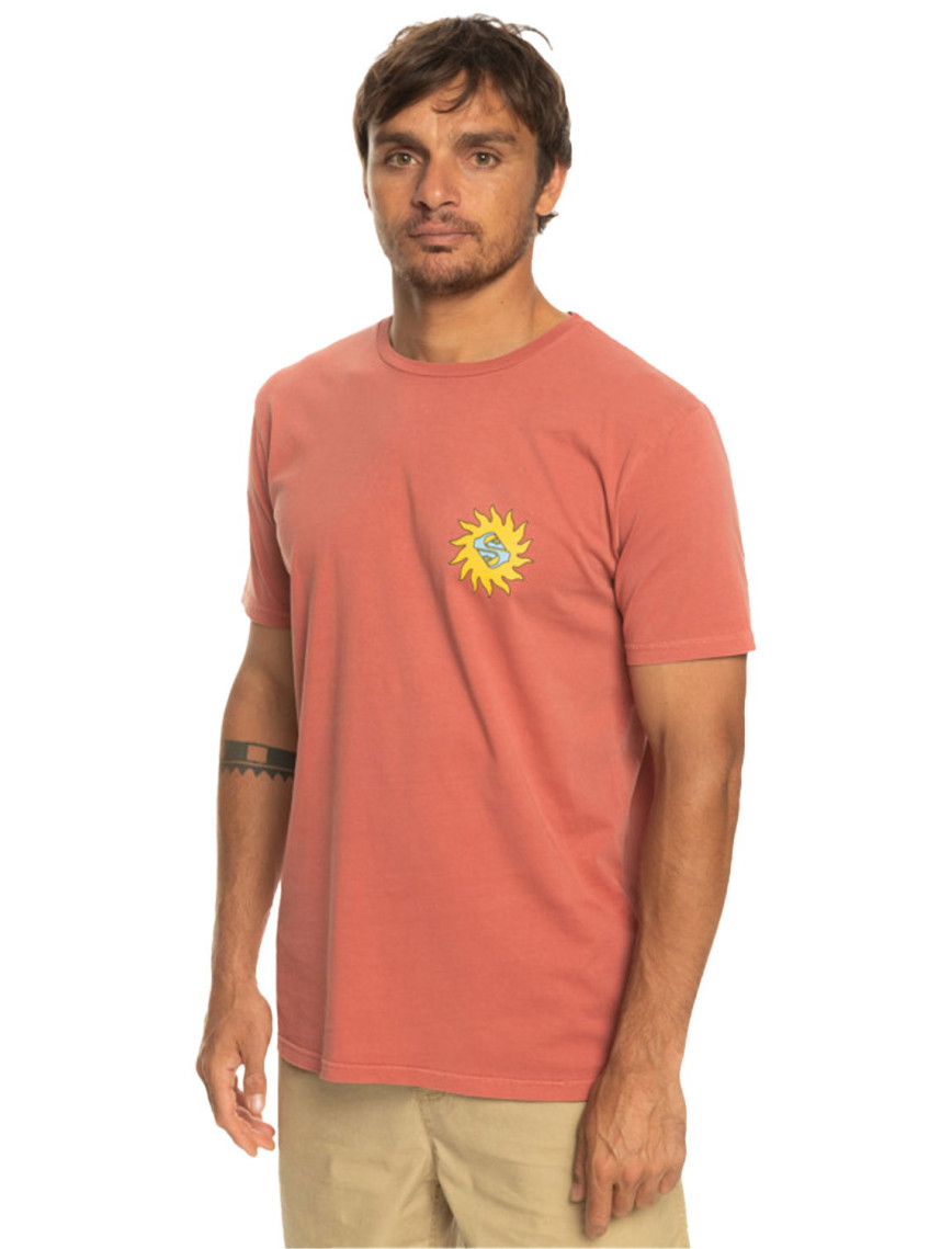 Quiksilver Planetpositive Erkek Kırmızı Tişört Quiksilver Planetpositive Erkek Kırmızı Tişört