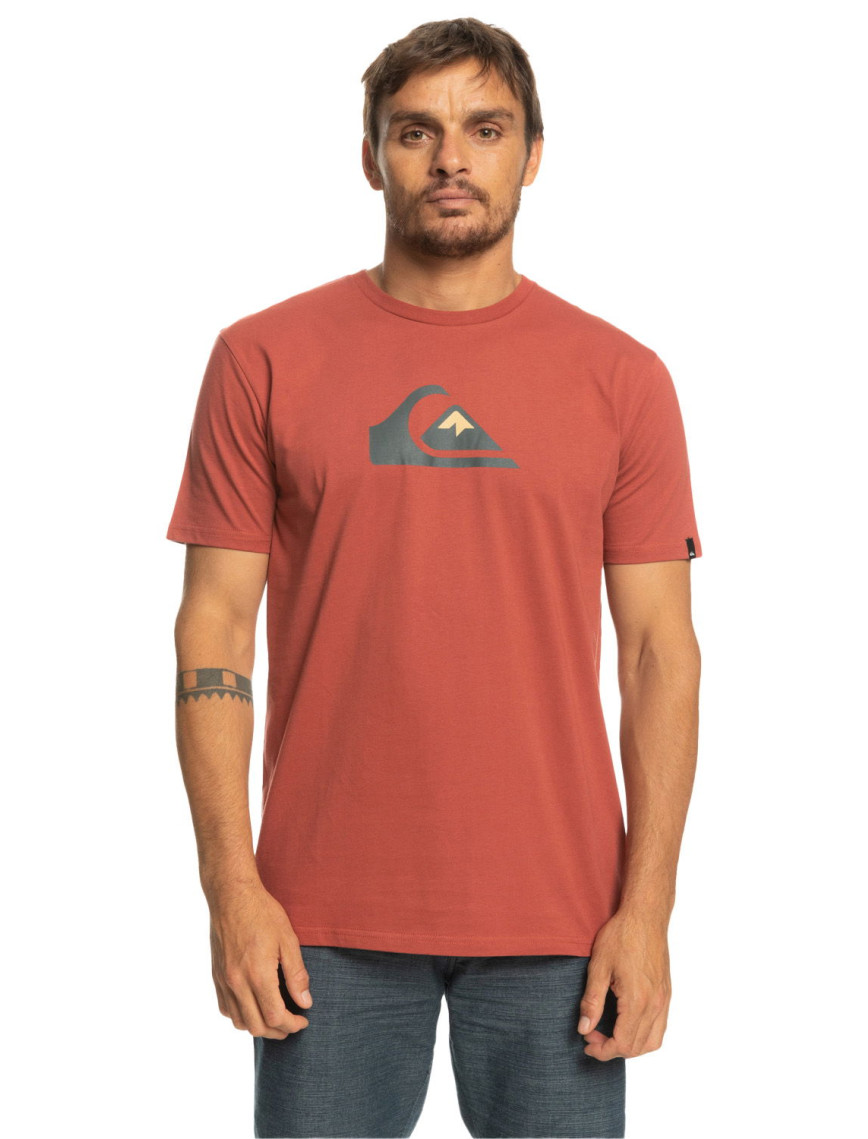 Quiksilver Complogo Erkek Kırmızı Tişört Quiksilver Complogo Erkek Kırmızı Tişört