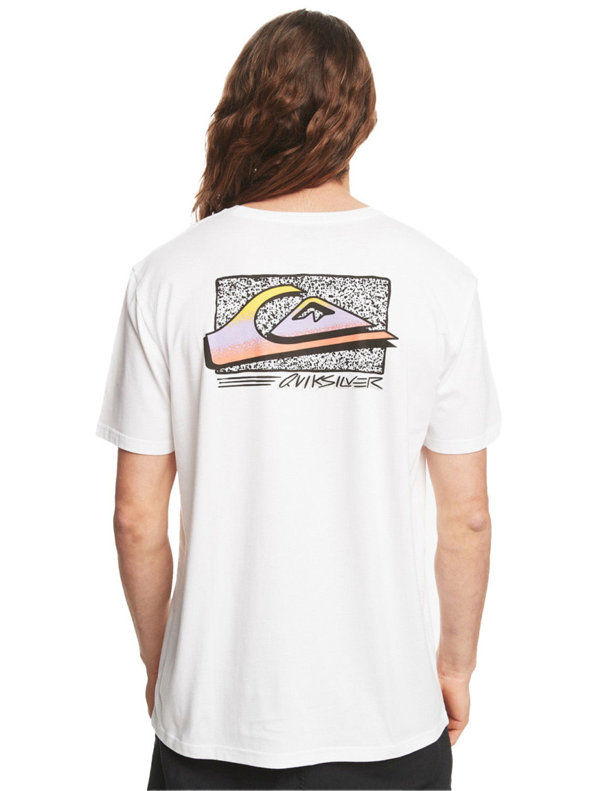 Quiksilver Retrofade Erkek Renkli Tişört Quiksilver Retrofade Erkek Renkli Tişört