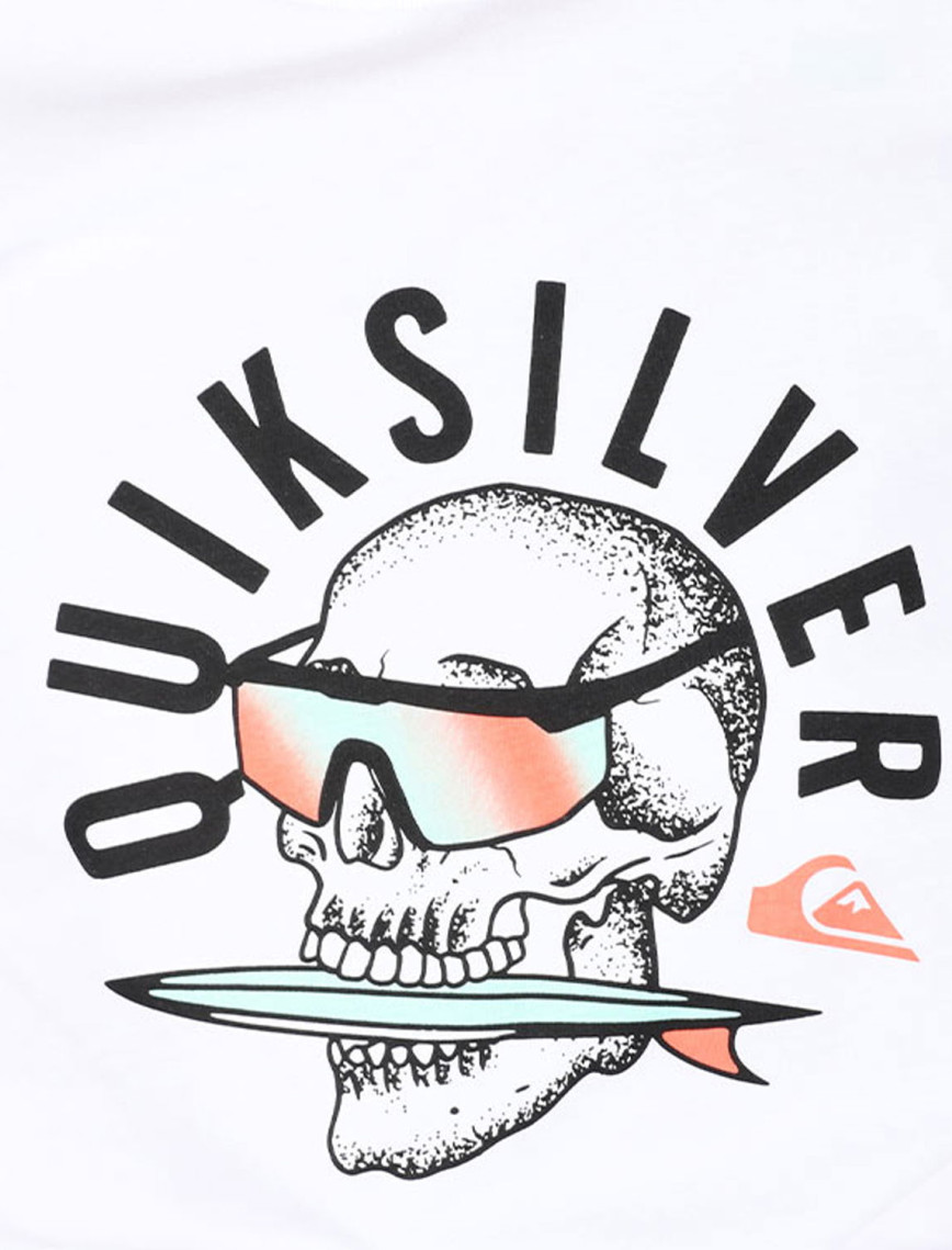 Quiksilver Qsrockinskull Erkek Renkli Tişört