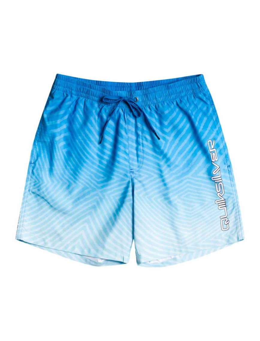 Quiksilver Erkek Volley Short Warped Logo 17 M Jamv Siyah