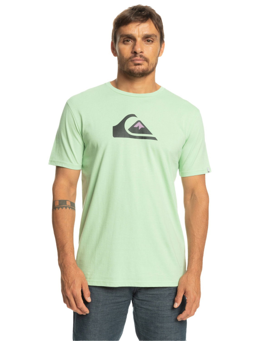 Quiksilver Complogo Erkek Yeşil Tişört Quiksilver Complogo Erkek Yeşil Tişört