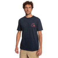 Quiksilver Theoriginaltee Erkek Mavi Tişört Quiksilver Theoriginaltee Erkek Mavi Tişört