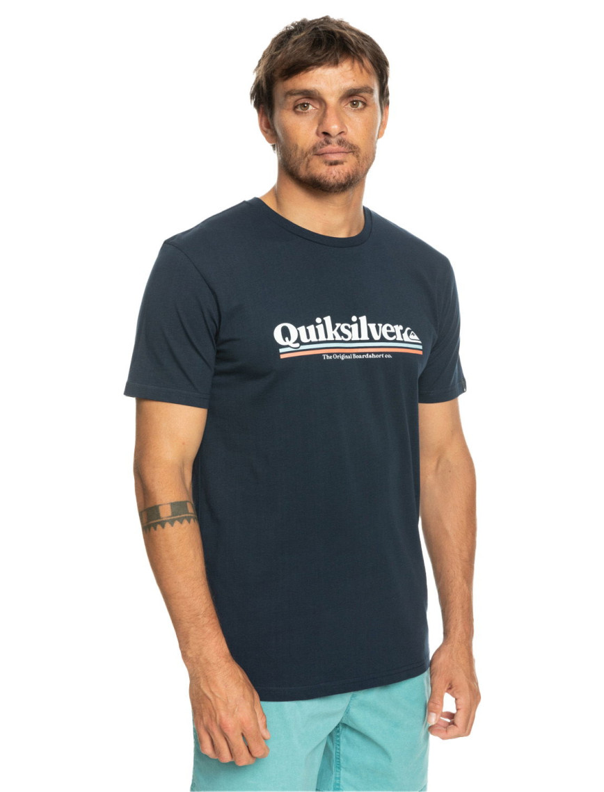 Quiksilver Betweenthelines Erkek Mavi Tişört Quiksilver Betweenthelines Erkek Mavi Tişört