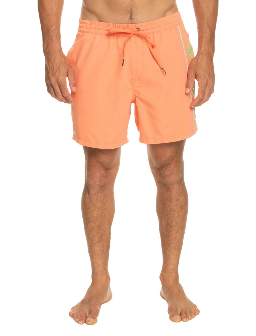 Quiksilver Erkek Şort Volley Short Vert Somon Günlük Giyim Quiksilver Erkek Şort Volley Short Vert Somon Günlük Giyim