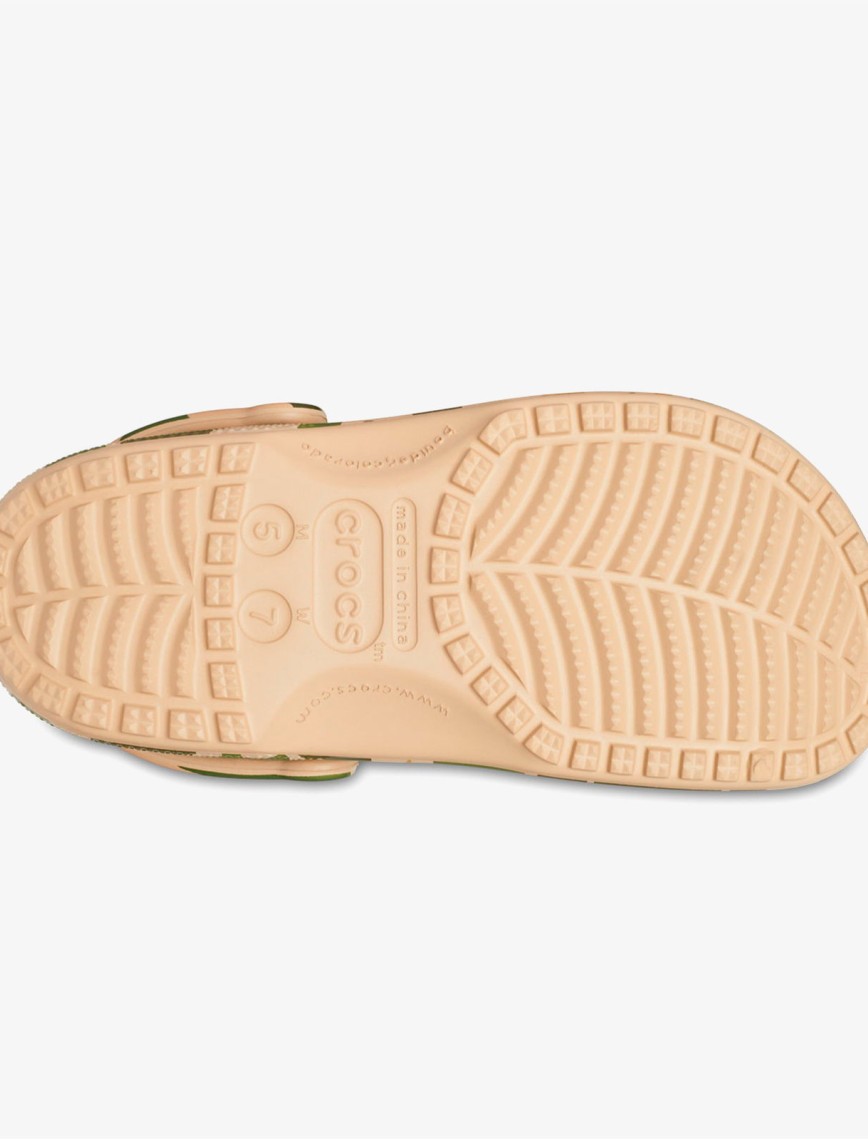 Crocs Classic Printed Camo Erkek Haki Terlik Crocs Classic Printed Camo Erkek Haki Terlik