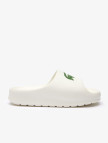 Lacoste Serve Slide 2.0 Kadın Beyaz Terlik