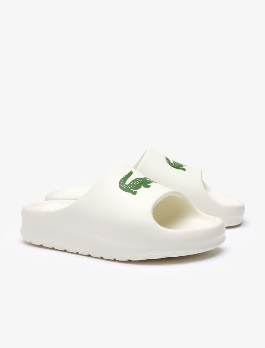 Lacoste Serve Slide 2.0 Kadın Beyaz Terlik