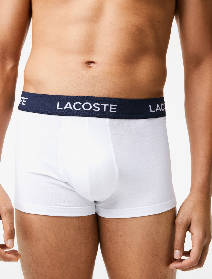 Lacoste Core Erkek Beyaz Boxer Lacoste Core Erkek Beyaz Boxer