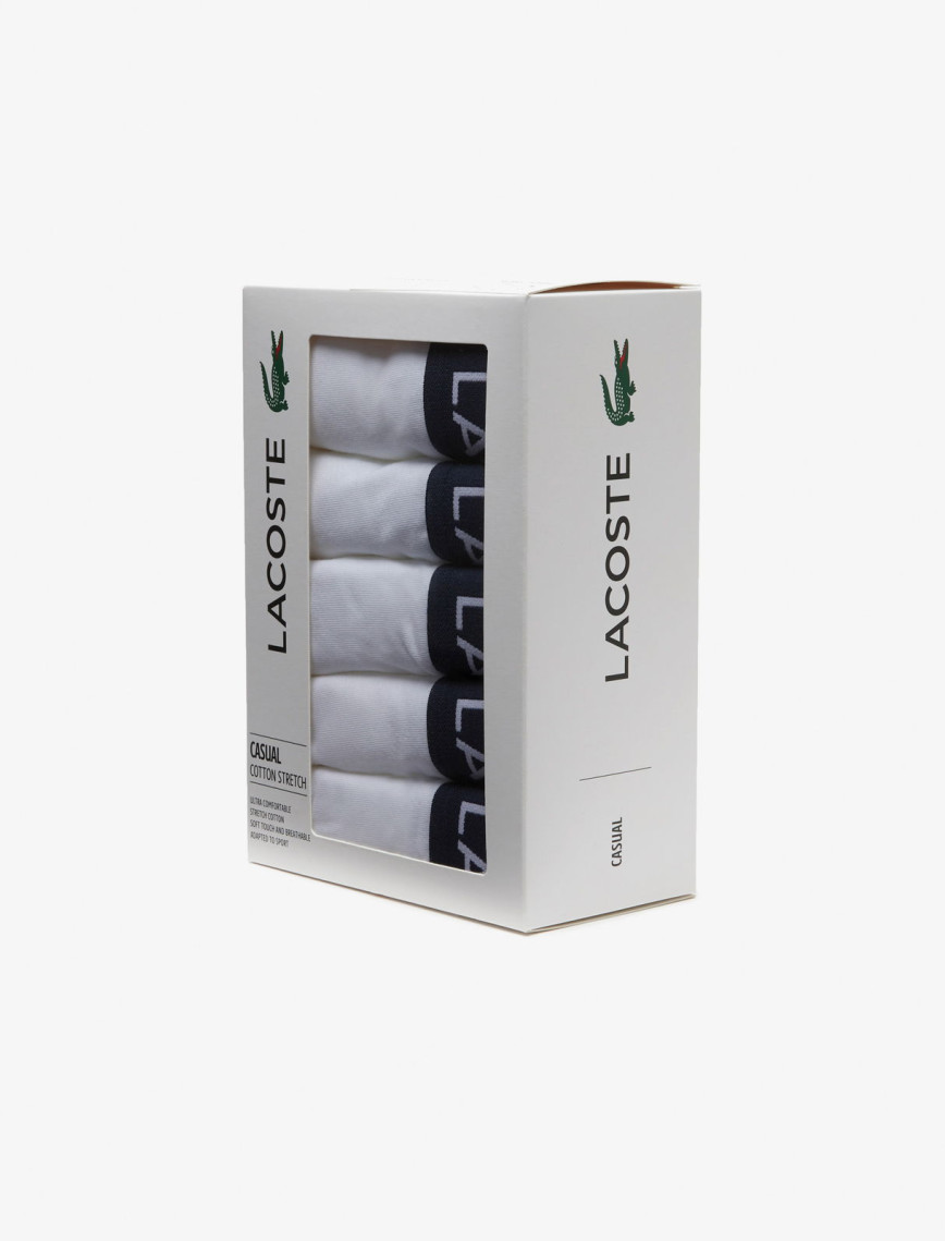 Lacoste Core Erkek Beyaz Boxer Lacoste Core Erkek Beyaz Boxer