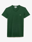 Lacoste Erkek Slim Fit V Yaka Yeşil T-Shirt Lacoste Erkek Slim Fit V Yaka Yeşil T-Shirt