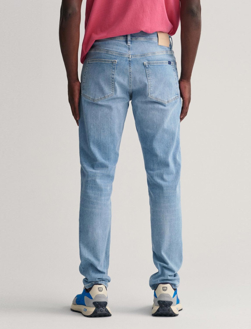 GANT Erkek Mavi Extra Slim Fit Jean Pantolon GANT Erkek Mavi Extra Slim Fit Jean Pantolon