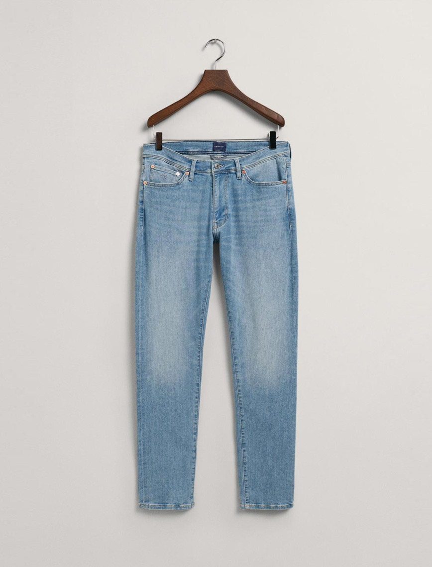 GANT Erkek Mavi Extra Slim Fit Jean Pantolon GANT Erkek Mavi Extra Slim Fit Jean Pantolon