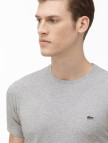 Lacoste Regular Fit Erkek Gri Tişört Lacoste Regular Fit Erkek Gri Tişört