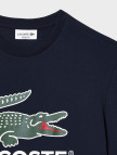 Lacoste Erkek Regular Fit Bisiklet Yaka Baskılı Lacivert T-Shirt Lacoste Erkek Regular Fit Bisiklet Yaka Baskılı Lacivert T-Shirt