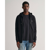 GANT Erkek Siyah Regular Fit Fermuarlı Sweatshirt GANT Erkek Siyah Regular Fit Fermuarlı Sweatshirt
