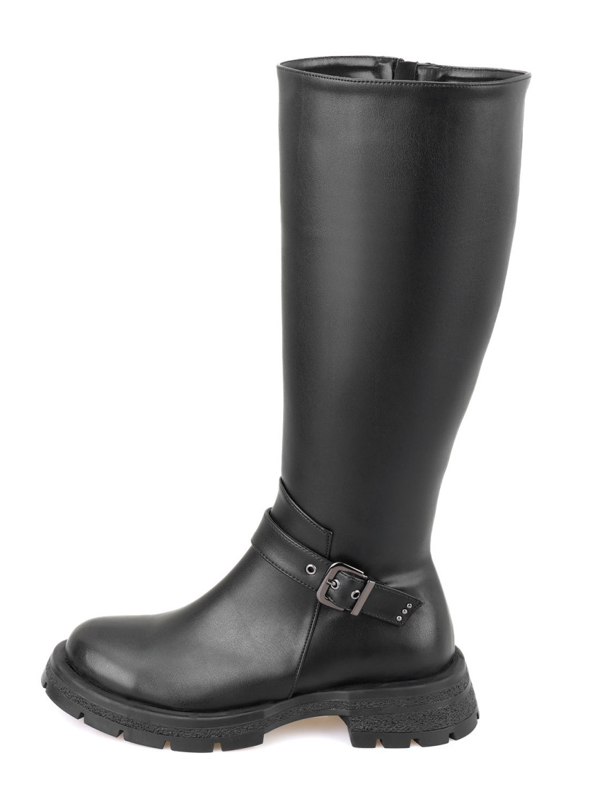 Kadın Siyah Fermuarlı Çizme Kadın Siyah Fermuarlı Çizme