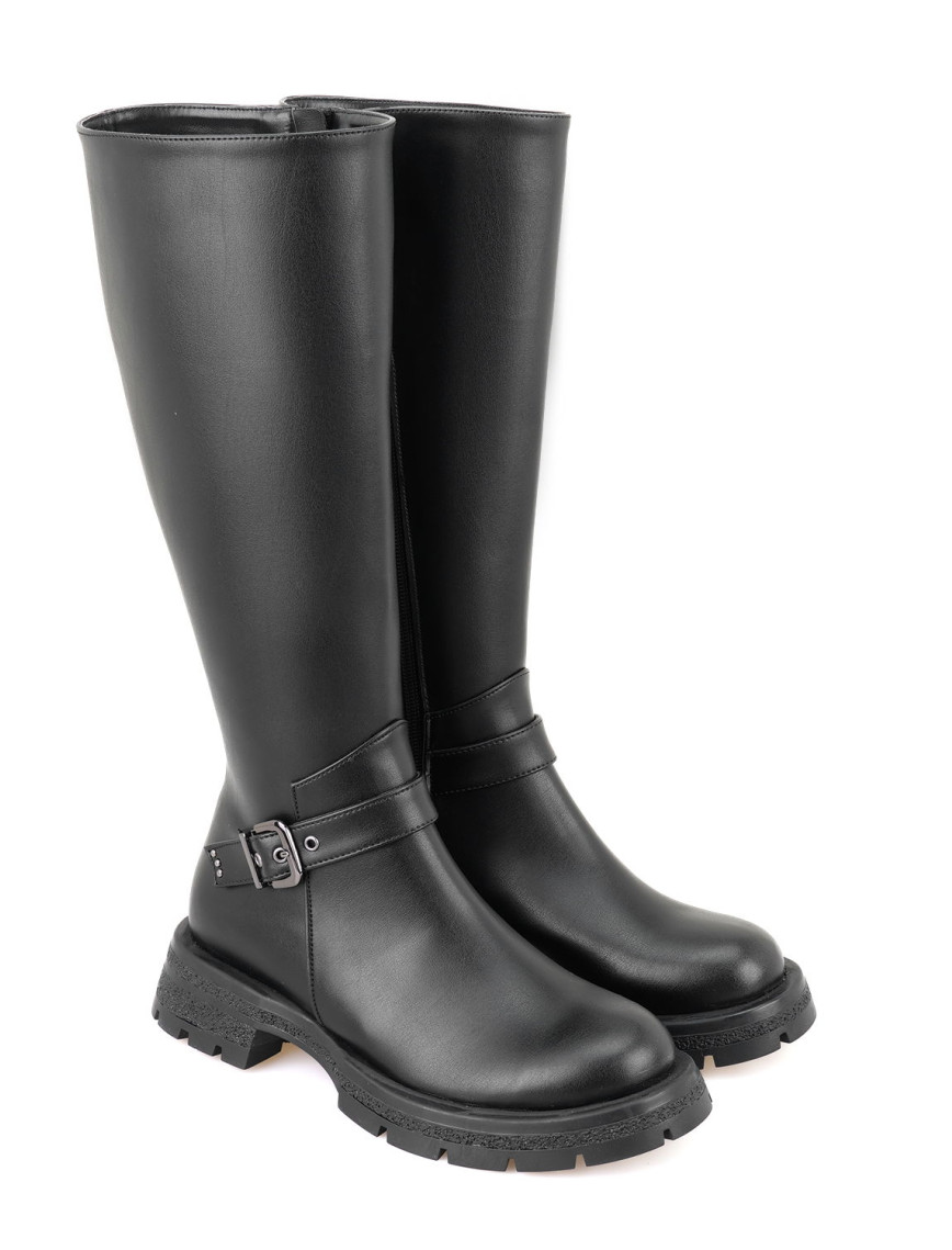 Kadın Siyah Fermuarlı Çizme Kadın Siyah Fermuarlı Çizme