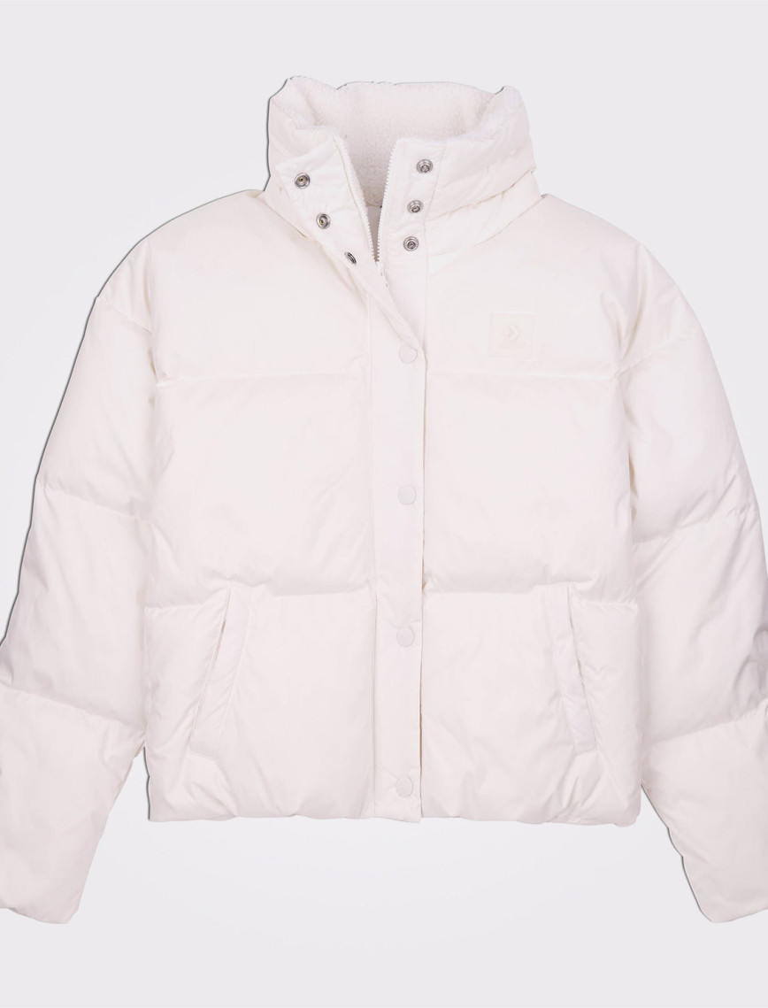 Converse Down Puffer Kadın Lila Ceket Converse Down Puffer Kadın Lila Ceket