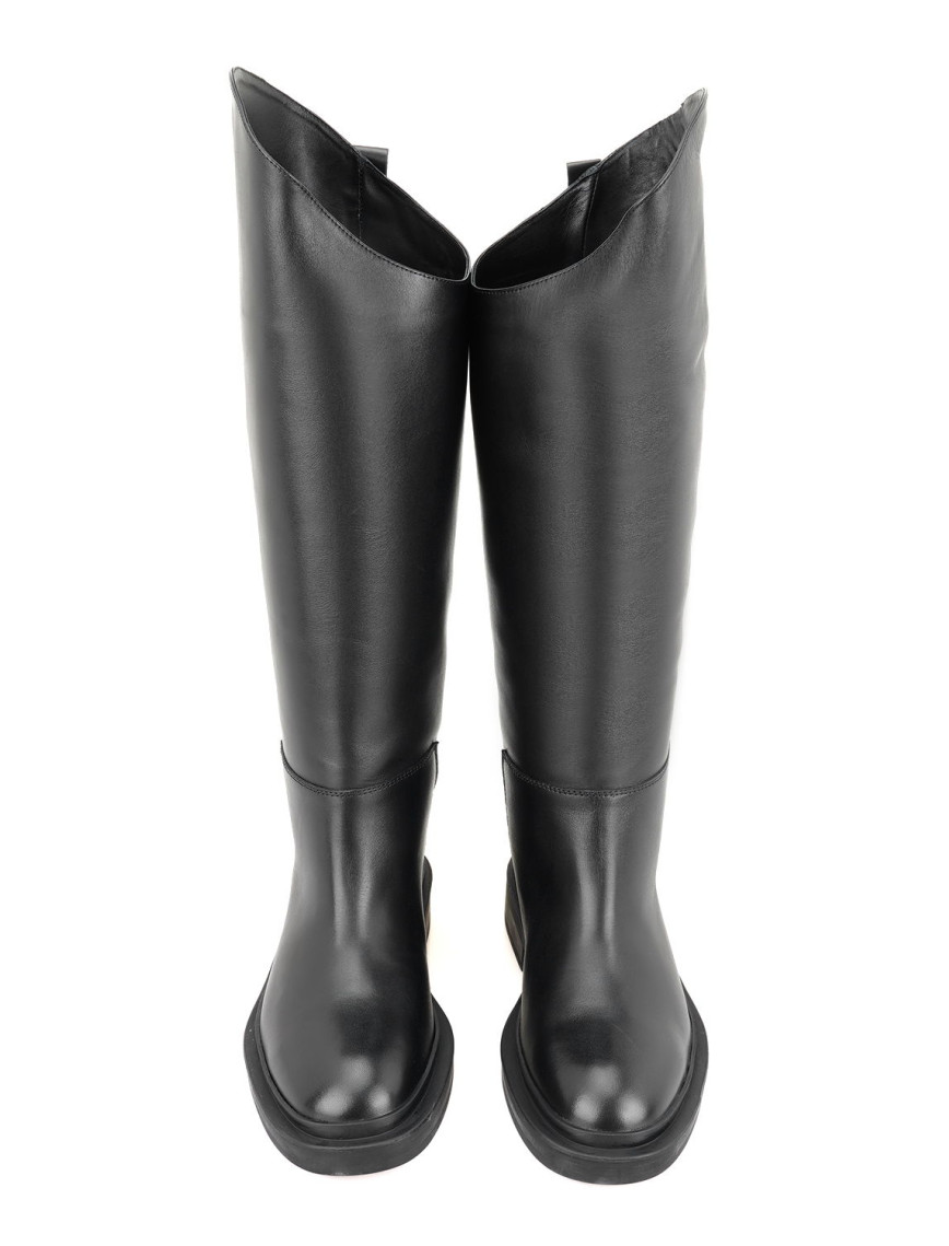 Rebeca Siyah Kadın Deri Binici Çizmesi Rebeca Siyah Kadın Deri Binici Çizmesi