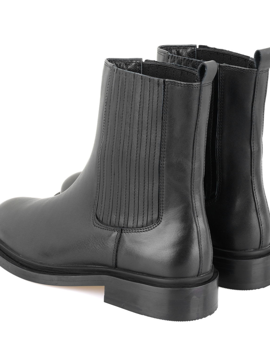 Luana Siyah Kadın Deri Bot Luana Siyah Kadın Deri Bot