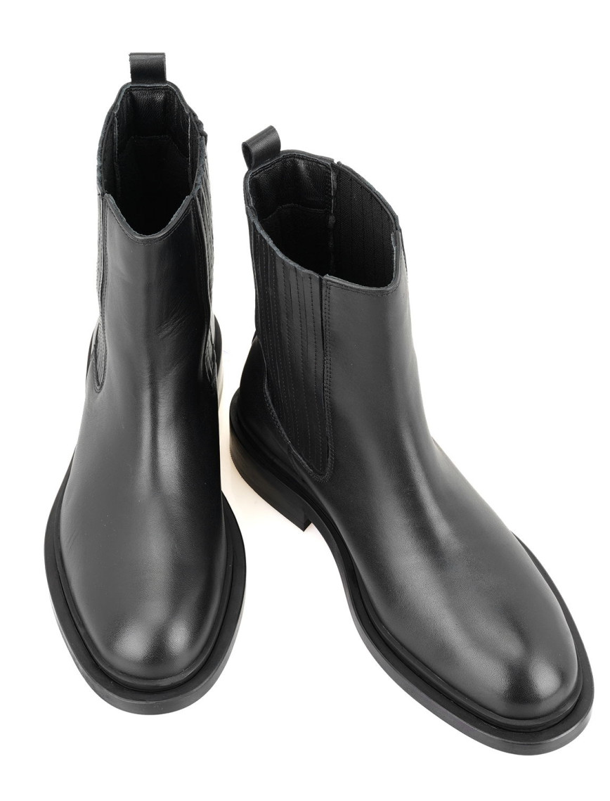 Luana Siyah Kadın Deri Bot Luana Siyah Kadın Deri Bot