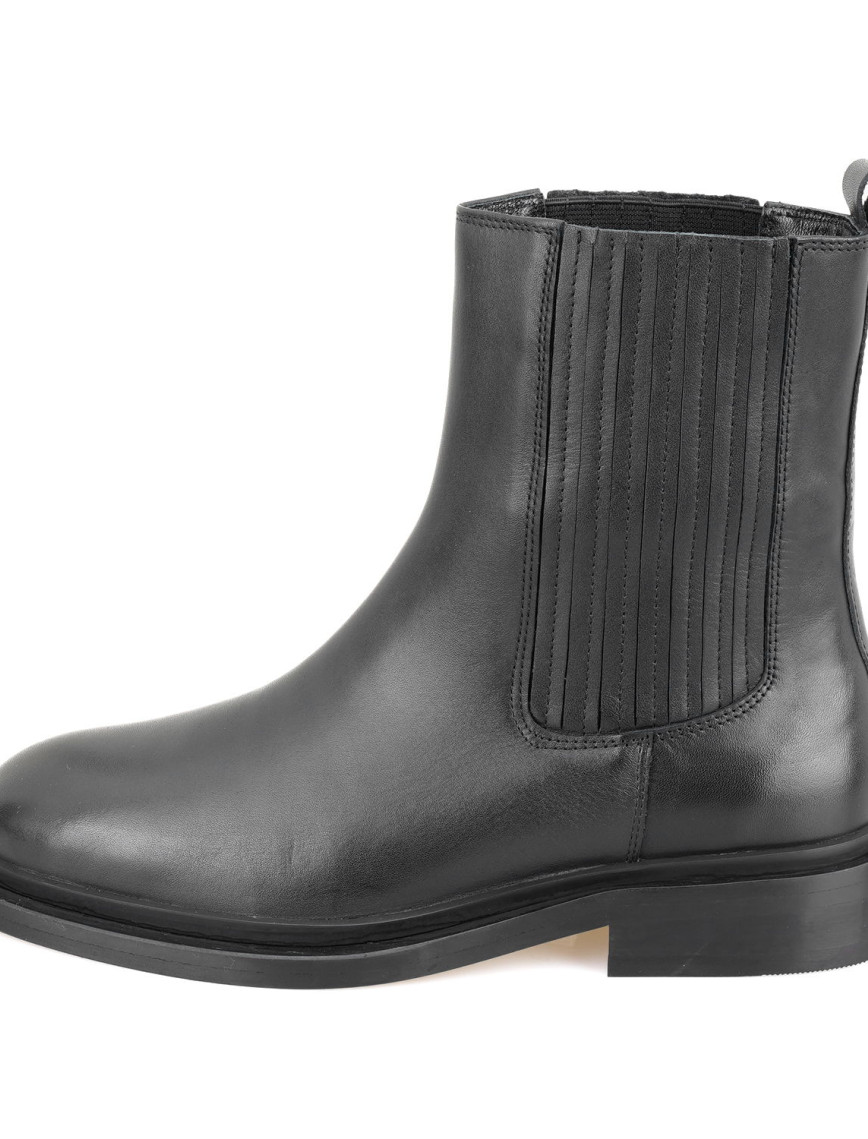 Luana Siyah Kadın Deri Bot Luana Siyah Kadın Deri Bot