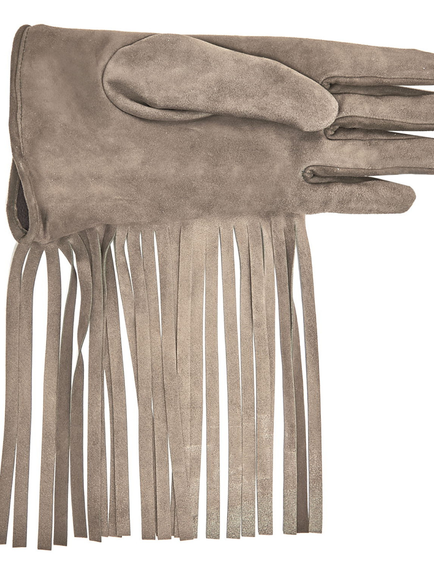 Bej Kadın Püsküllü Süet Eldiven Bej Kadın Püsküllü Süet Eldiven