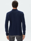 Nautica Erkek Lacivert Slim Fit Uzun Kollu Polo Nautica Erkek Lacivert Slim Fit Uzun Kollu Polo