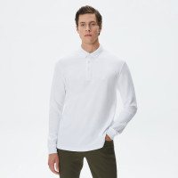 Nautica Erkek Beyaz Slim Fit Uzun Kollu Polo Nautica Erkek Beyaz Slim Fit Uzun Kollu Polo