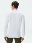 Nautica Erkek Beyaz Slim Fit Uzun Kollu Polo Nautica Erkek Beyaz Slim Fit Uzun Kollu Polo