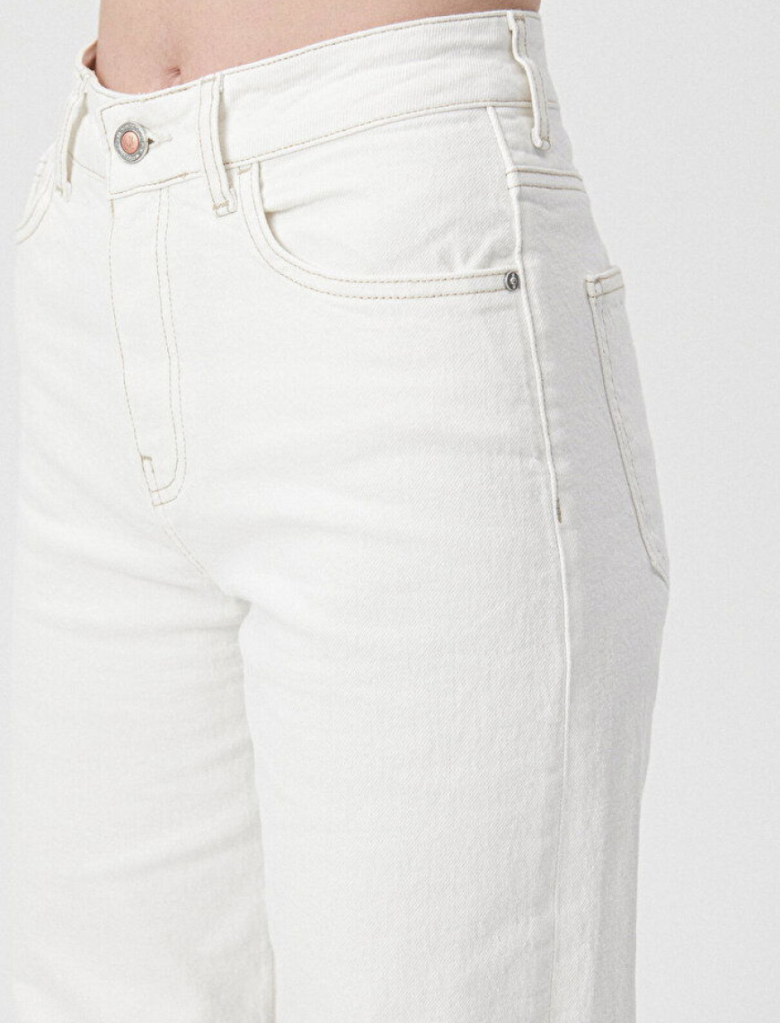 Mavi Malibu Beyaz Kolej Jean Pantolon 1010152-85277