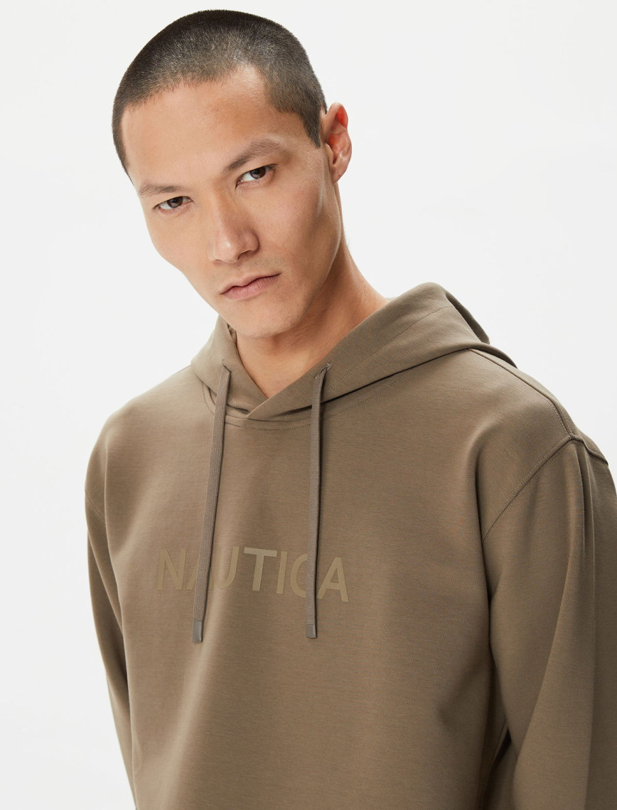 Nautica Erkek Kahverengi Standart Fit Kapüşonlu Sweatshirt Nautica Erkek Kahverengi Standart Fit Kapüşonlu Sweatshirt