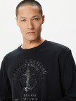 Nautica Erkek Siyah Standart Fit Sweatshirt Nautica Erkek Siyah Standart Fit Sweatshirt