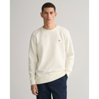 GANT Erkek Krem Regular Fit Bisiklet Yaka Sweatshirt GANT Erkek Krem Regular Fit Bisiklet Yaka Sweatshirt