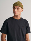 GANT Erkek Siyah Regular Fit Bisiklet Yaka T-Shirt