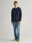 GANT Erkek Lacivert Regular Fit Bisiklet Yaka Sweatshirt GANT Erkek Lacivert Regular Fit Bisiklet Yaka Sweatshirt