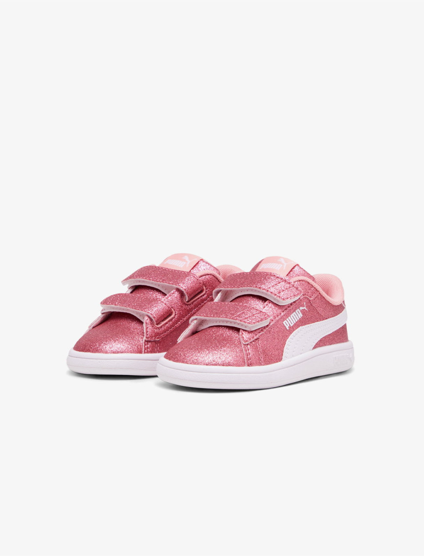 Puma Smash 3.0 Glit Glam V Bebek Beyaz Spor Ayakkabı Puma Smash 3.0 Glit Glam V Bebek Beyaz Spor Ayakkabı