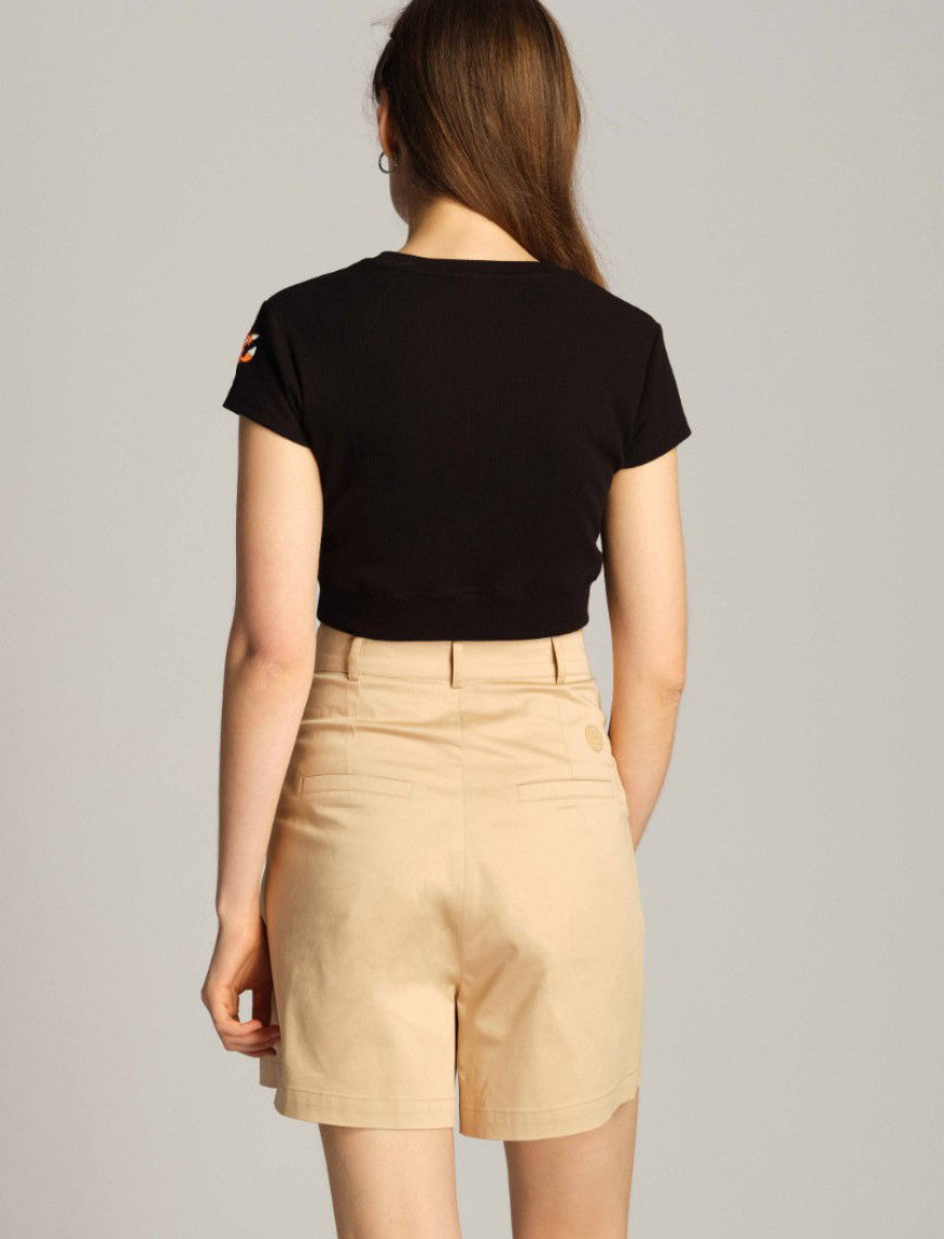 Kadın Bermuda Şort 23673 709 - MACADAMIA Kadın Bermuda Şort 23673 709 - MACADAMIA