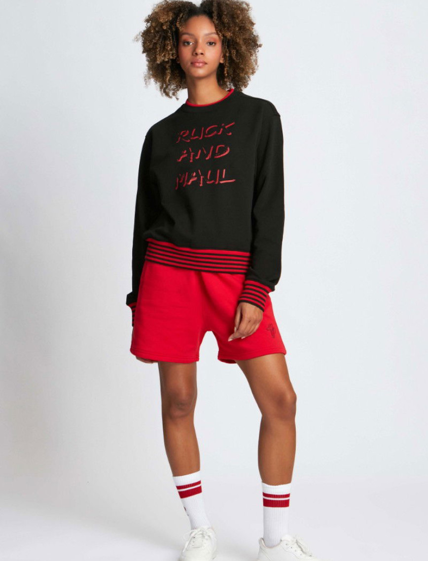 Kadın Bermuda Şort 23376 1757 - Barbados cherry Kadın Bermuda Şort 23376 1757 - Barbados cherry