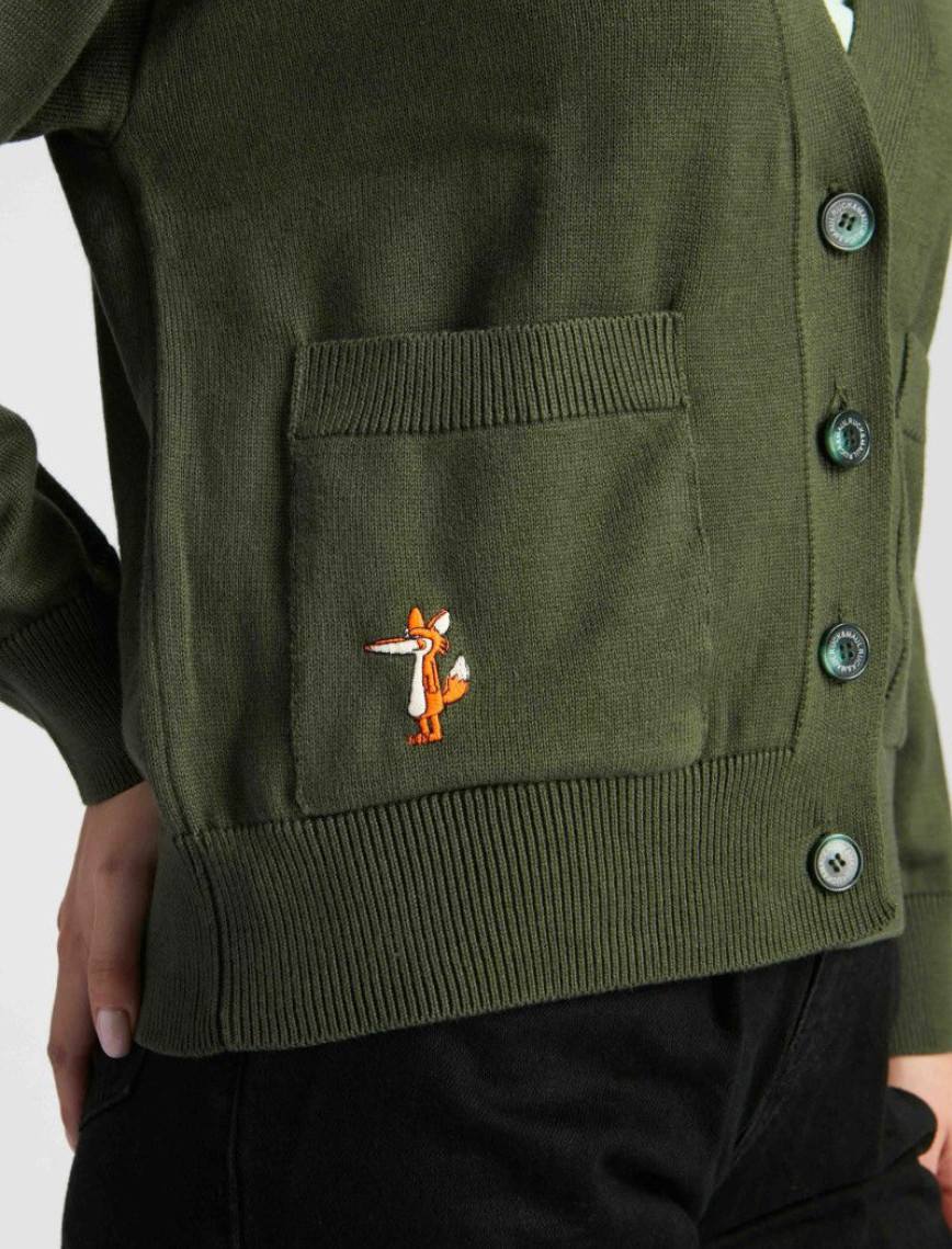 Kadın Hırka 23223 0324 - Iguana green Kadın Hırka 23223 0324 - Iguana green