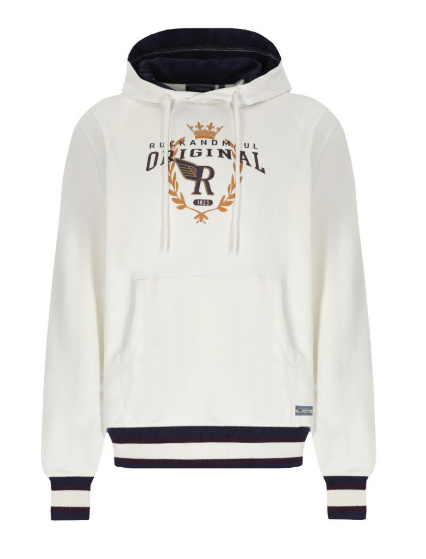 Erkek Kapüşonlu Sweatshirt 23003 1143 - Marshmallow Erkek Kapüşonlu Sweatshirt 23003 1143 - Marshmallow