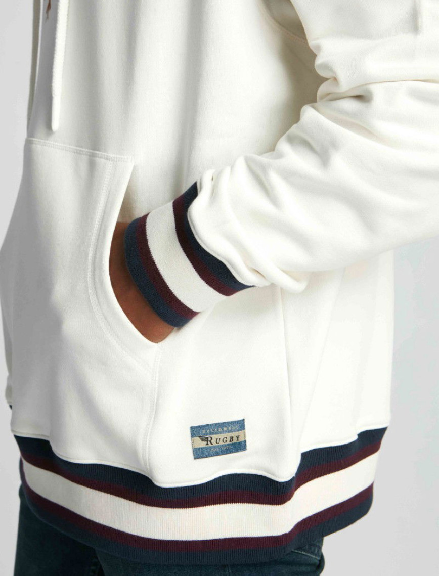 Erkek Kapüşonlu Sweatshirt 23003 1143 - Marshmallow Erkek Kapüşonlu Sweatshirt 23003 1143 - Marshmallow