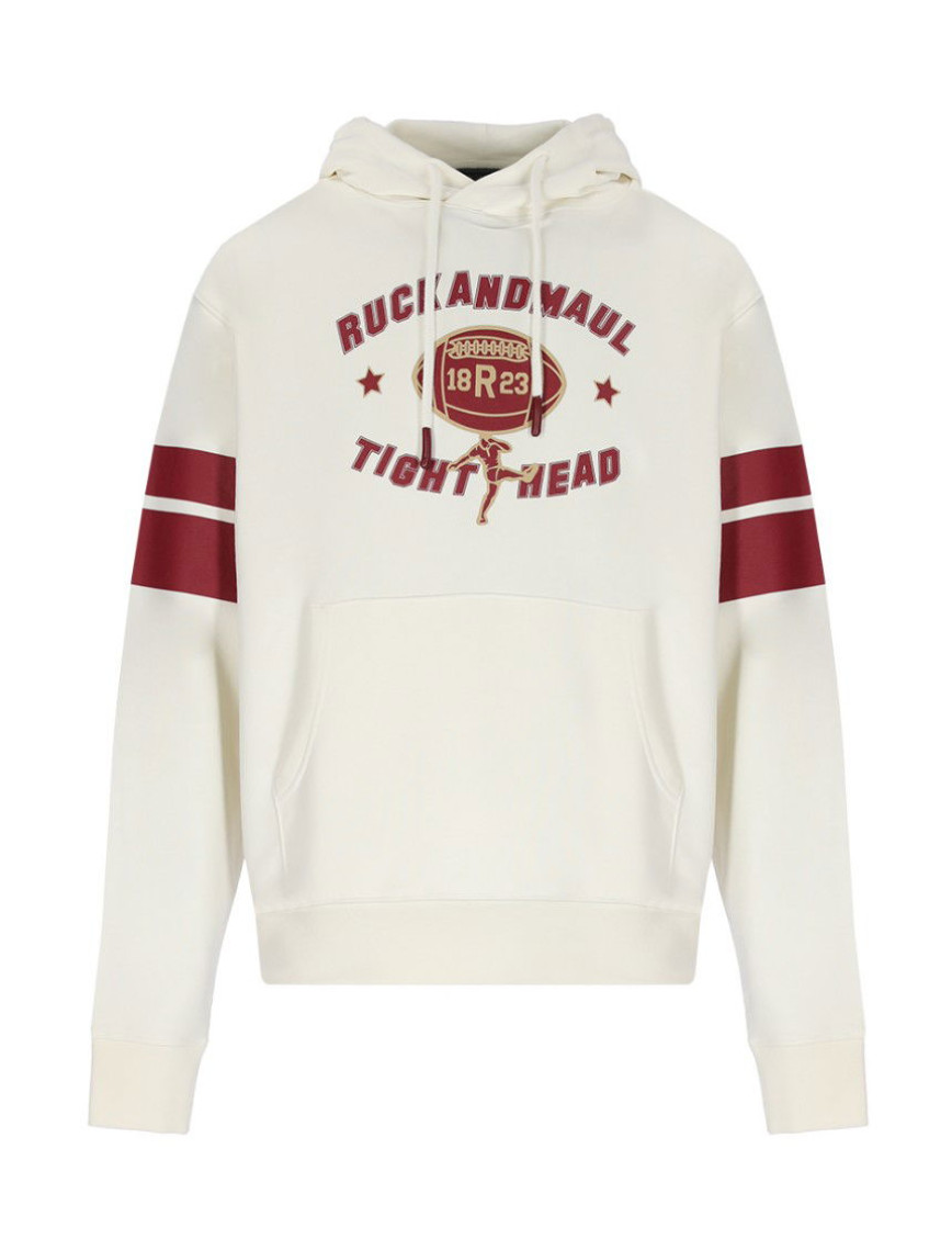 Erkek Kapüşonlu Sweatshirt 23000 1143 - Marshmallow