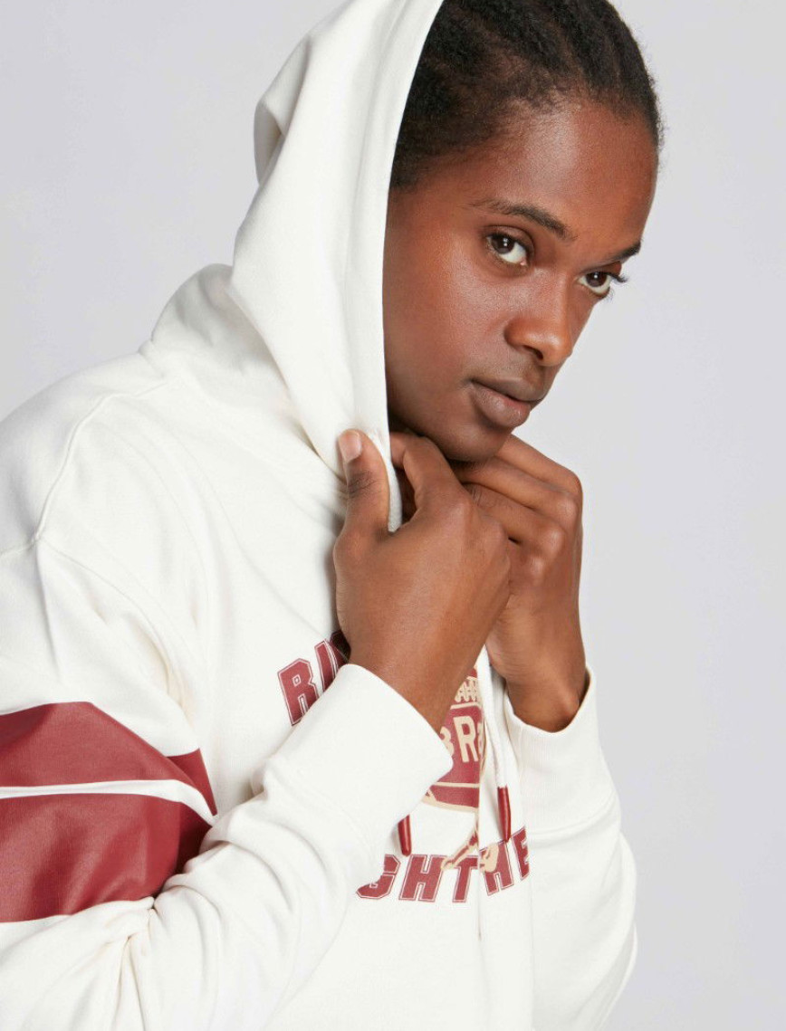 Erkek Kapüşonlu Sweatshirt 23000 1143 - Marshmallow